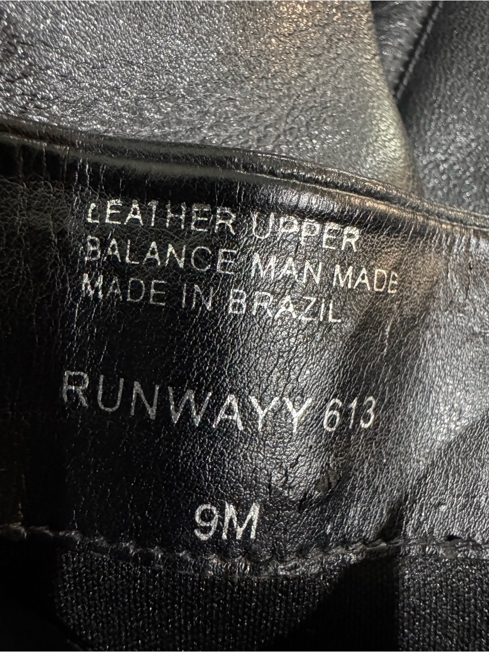 Runwayy 613 Black Knee High Platform Stiletto Boots Size 9M Statement Y2K - Picture 11 of 11